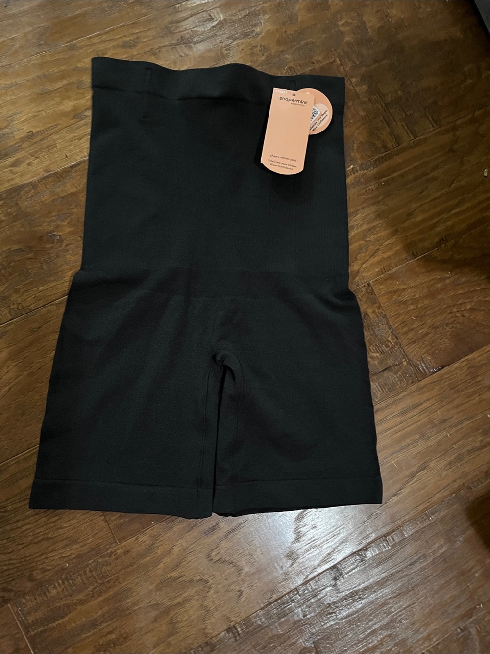 Nwt XL/2X Shapermint Black High-Waisted All-Day Shaper Shorts